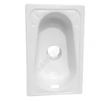 Чаша Генуя сталь с центральным сливом без комплекта Сантэкс (Гомель)