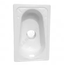 Чаша Генуя сталь с центральным сливом без комплекта Сантэкс (Гомель)