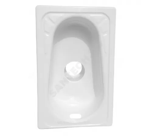 Чаша Генуя сталь с центральным сливом без комплекта Сантэкс (Гомель)