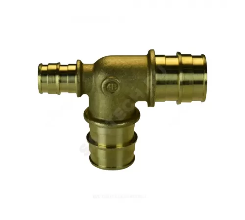 Тройник для PE-X труб радиальный латунь Дн 40х32х32 переходной GX151 Giacomini GX151Y047