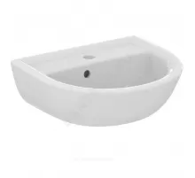 Умывальник подвесной EUROVIT 45 1 отверстие под смеситель по центру белый Ideal Standard E872101