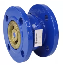 Клапан обратный чугун пружинный Ду 50 Ру16 Тмакс=80 оС фл диск чугун+NBR Benarmo