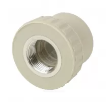 Муфта PP-R комбинированная серая Дн 25х1" ВР VALFEX 10129225Г