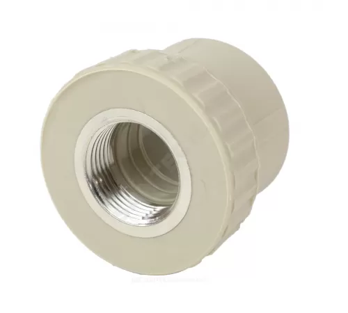 Муфта PP-R комбинированная серая Дн 40х1" ВР VALFEX 10129040Г