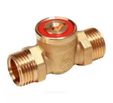 Кран шаровой латунь R610 Ду 15 НР полнопроходной под отвёртку Giacomini R610Y003