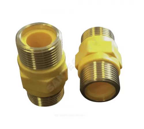 Вставка для газовой подводки диэлектрическая 3/4" НР OSCAR-Mflex