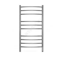 Полотенцесушитель электрический нерж сталь Лесенка 246 Вт 500х1050мм 10П со встроенным диммером справа Классик Терминус 4670078544469