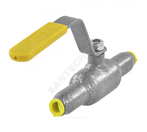 Кран шаровой сталь КШ.Ц.П Ду 15 Ру40 п/привар L=200мм полнопроходной LD КШ.Ц.П.015.040.П/П.02