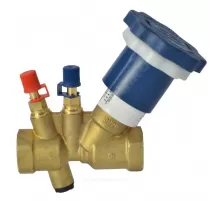 Клапан балансировочный ручной латунь Ду 20 G3/4" Ру25 Тмакс=110 оС ВР Kvs=4.2м3/ч с измерительными ниппелями OR 0621.020