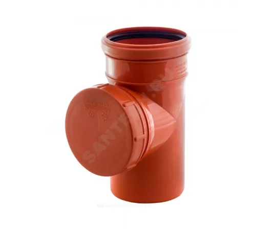 Ревизия PP-B с крышкой коричневая Дн 160 б/нап в/к RTP (РосТурПласт) 36601