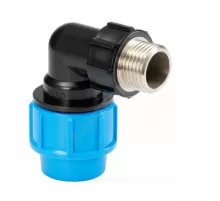 Отвод компрессионный Дн 32х1"х90гр НР Ру16 ПРО Джилекс 9163