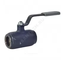 Кран шаровой сталь 11с67п Ду 25 Ру40 ВР L=100мм полнопроходной FORTECA 190.1.025.040