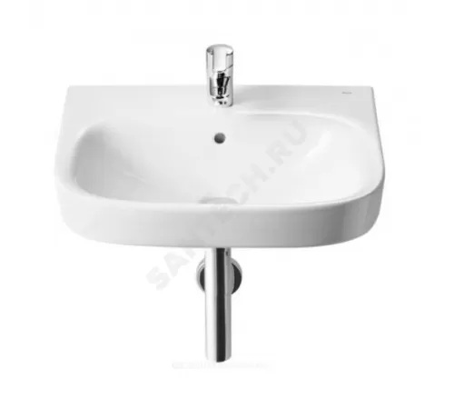 Умывальник подвесной Debba 40 по центру белый Roca 327998000