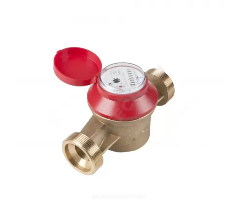 Счётчик г/в и х/в крыльчатый одноструйный Ду 40 Ру16 Qn=10 м3/ч 90С L=200мм резьба В/К ОСВУ Декаст 73-40-01