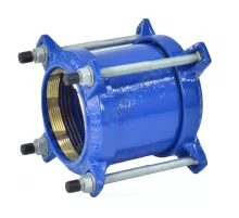 Муфта чугун соединительная для ПЭ труб Ду 300 (Дн 315-315) Ру10/16 ДРК-Е Benarmo 8