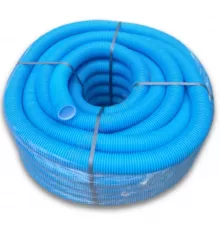 Воздуховод круглый D75 L=50м бухта гофрированный пластик HeatWay FL75-50-S