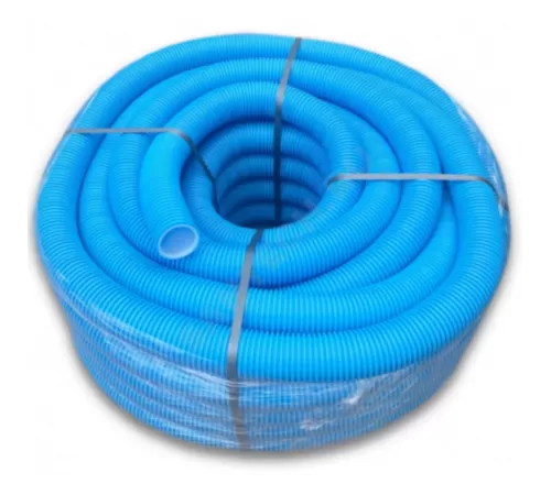 Воздуховод круглый D90 L=50м бухта гофрированный пластик HeatWay FL90-50-S