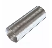 Воздуховод гибкий D100 L=3000мм гофрированный алюминий AURAMAX 10ВА