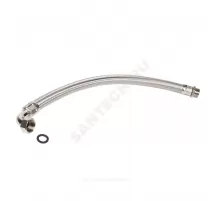 Подводка гибкая для воды нержавеющая оплетка TF 600 FC 1" г-ш угл L=0.6м Джилекс М030