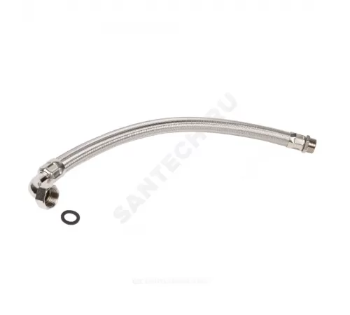 Подводка гибкая для воды нержавеющая оплетка TF 600 FC 1" г-ш угл L=0.6м Джилекс М030