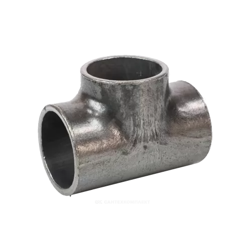 Тройник сталь равнопроходной Дн 57х3,0 (Ду 50) бесшовный ГОСТ 17376-2001