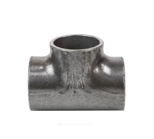 Тройник сталь равнопроходной Дн 57х3,0 (Ду 50) бесшовный ГОСТ 17376-2001