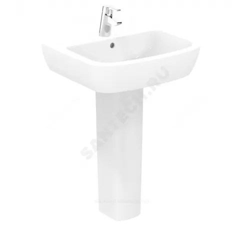 Умывальник подвесной TEMPO 60 1 отверстие под смеситель по центру Ideal Standard T056401