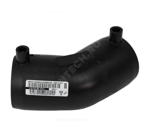 Отвод электросварной ПЭ100 Дн 50х90гр Ру16 SDR11 SMART JOINT EFL950A