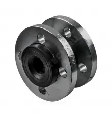 Компенсатор резиновый антивибрационный EPDM DI7240N Ду 32 Ру10/16 фл L=95мм Tecofi DI7240N-0032 сжатие/растяжение 9 мм/6 мм