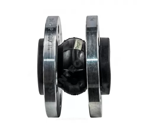 Компенсатор резиновый антивибрационный EPDM DI7240N Ду 50 Ру10/16 фл L=105мм Tecofi DI7240N-0050 сжатие/растяжение 10 мм/7 мм