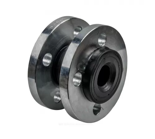 Компенсатор резиновый антивибрационный EPDM DI7240N Ду 50 Ру10/16 фл L=105мм Tecofi DI7240N-0050 сжатие/растяжение 10 мм/7 мм