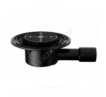 Воронка кровельная VB 510.0 F с горизонтальным выпуском PP Дн 40/50 с листвоуловителем, без прижимного фланца Fachmann 01.189