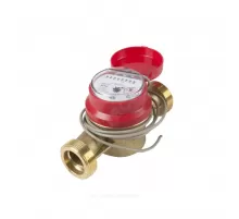 Счётчик г/в и х/в крыльчатый одноструйный Ду 32 Ру16 Qn=6 м3/ч 120С L=170мм резьба импульсный В/К ОСВУ ДГ1 исполнение "Нептун" Декаст 75-32-03