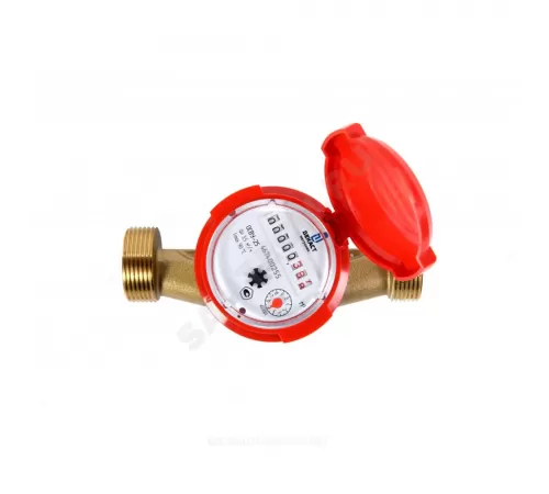 Счётчик г/в и х/в крыльчатый одноструйный Ду 25 Ру16 Qn=3,5 м3/ч 90С L=160мм резьба В/К ОСВУ Декаст 73-25-01