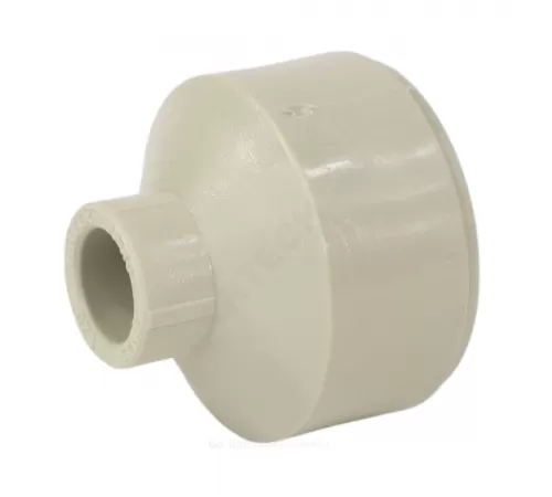 Муфта PP-R переходная серая Дн 50х25 внутр/наруж пайка VALFEX 10005025Г