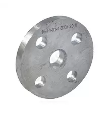 Фланец сталь плоский Ду 125 Ру10 тип 01 ряд 1 исп. B ГОСТ 33259-2015