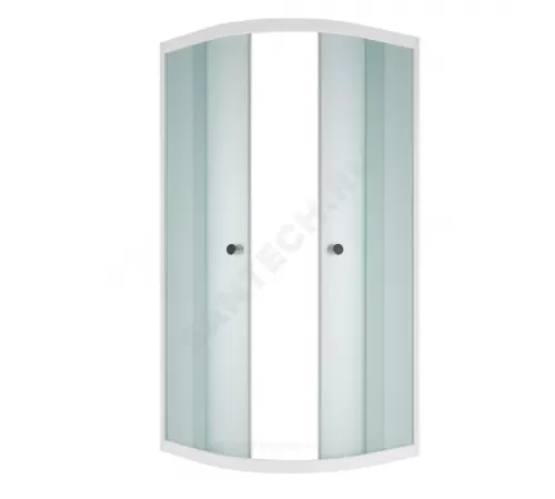 Ограждение душевое Classic 900х900х1850 мм без поддона прозрачное стекло МетаКам KSP_011745