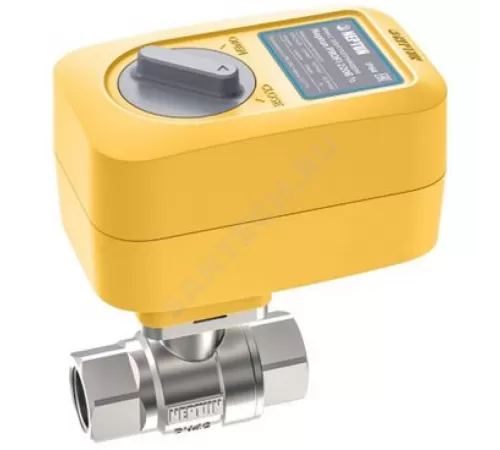 Кран шаровой нерж PROFI Ду 25 1" Ру40 ВР с эл/прив 12В Neptun 2205804