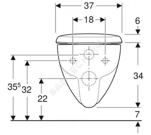 Унитаз подвесной