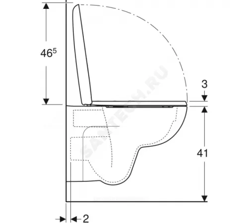 Унитаз подвесной