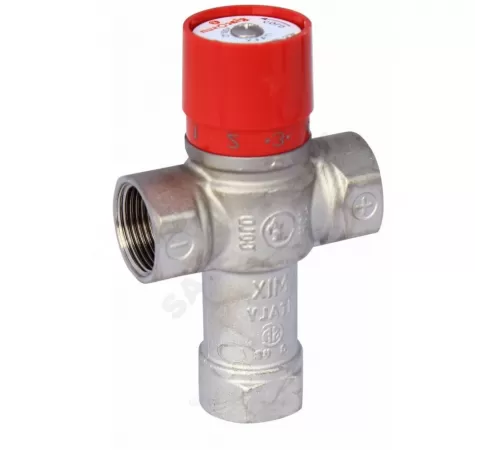 Клапан смесительный термостатический седельный латунь R156 Ду 20 Ру16 3/4" ВР Kvs=2м3/ч Tн=38-60C Tmax=100С Giacomini R156X004