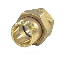 Соединитель латунь американка Ду 25 (1") прямой ВР/НР R18SP Giacomini R18SPY005