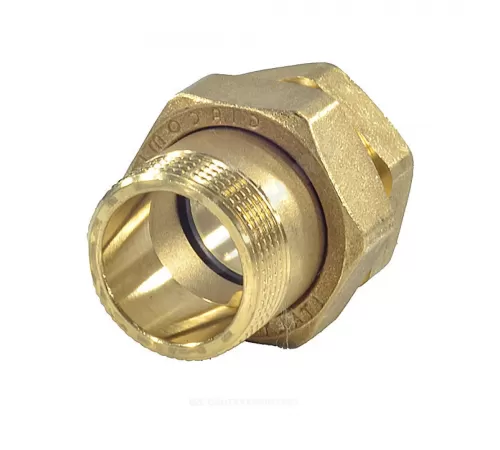 Соединитель латунь американка Ду 40 (1 1/2") прямой ВР/НР R18SP Giacomini R18SPY007