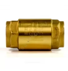 Клапан обратный латунь осевой NRV-R Ду 15 Ру25 Тмакс=110 оС ВР 1/2" Ридан 065B8324R