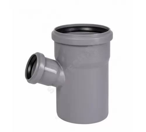 Тройник PP-H переходной серая HT HTEA Дн 110х50х67гр б/нап в/к Ostendorf 115320