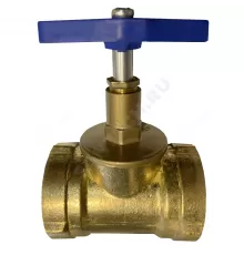 Клапан запорный латунь 15б3р Ду 50 Ру16 ВР прямой ТУ 206-3973235-01-93 Цветлит ZW20023