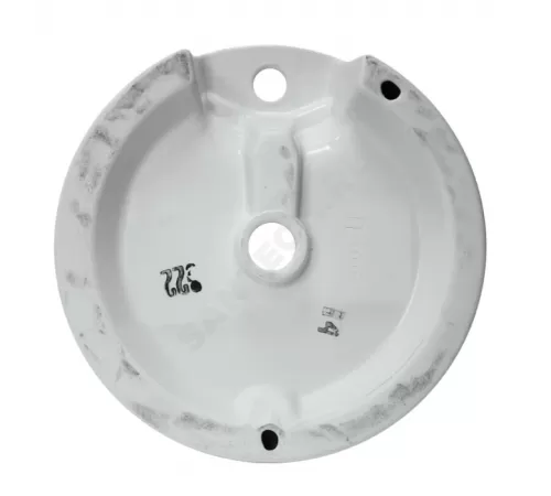 Умывальник мебельный Best SLF 43 1 отверстие под смеситель по центру белый Sanita Luxe WB.CT/Best/43-C.Shelf/WHT.G/S1