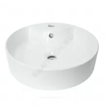 Умывальник мебельный Best SLF 43 1 отверстие под смеситель по центру белый Sanita Luxe WB.CT/Best/43-C.Shelf/WHT.G/S1