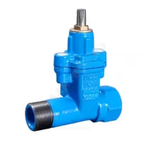 Задвижка ответвительная чугун обрезиненный клин Ду 20 Ру16 Тмакс=80C ВР/НР под Т-ключ Benarmo