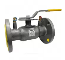 Кран шаровой балансировочный ручной сталь Regula Ду 65 Ру16 фл Kvs=61.56м3/ч с измерительными ниппелями Energy LD КШ.Ц.Ф.EnergyRegula.065.016.Н/П.02